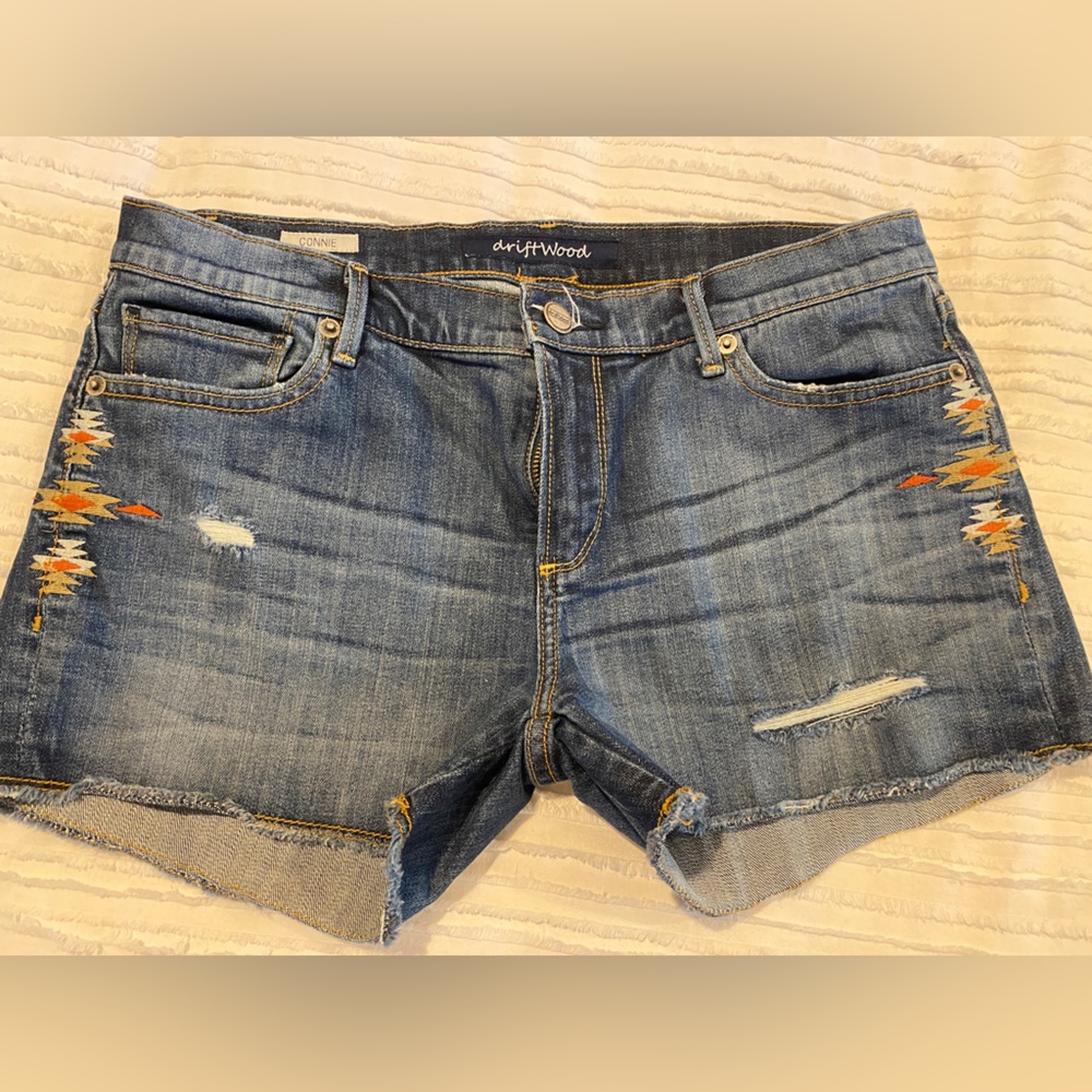 Driftwood jean shorts. Never worn.